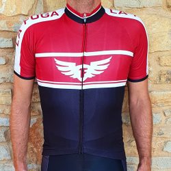 La Fuga Short Sleeve Jersey – Back & Red Front